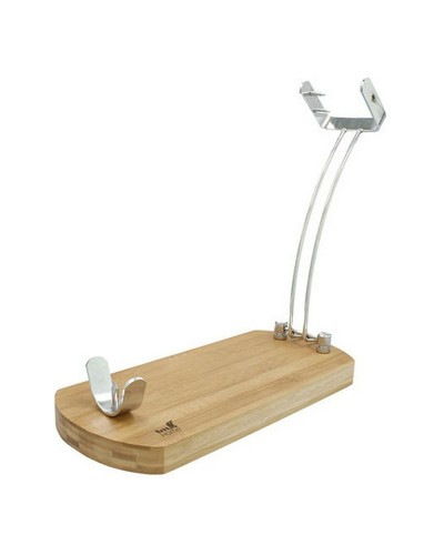 Porte Jambon Pliable en Bambou - Pratique et Résistant (37,5 x 16,5 cm)

