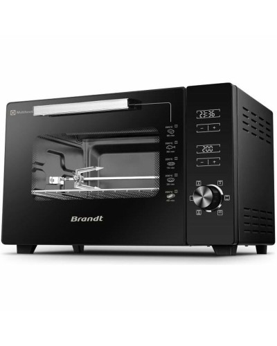 Brandt Mini Elektroofen FC406MHB - 40L Multifunktion Schwarz - Kompakte Küche
