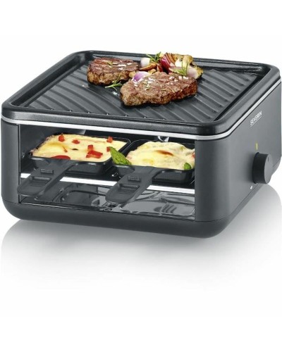 Grillplatta Severin RG2360 Svart 24 x 24 cm