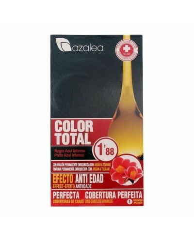 Pysyvä anti-ageing väriaine Azalea Color Total Voimakas sinimusta (1 osaa)