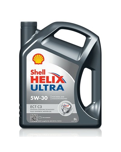 Aceite de Motor para Coche Shell Helix Ultra A10 ECT C3 5W30 C3 5 L