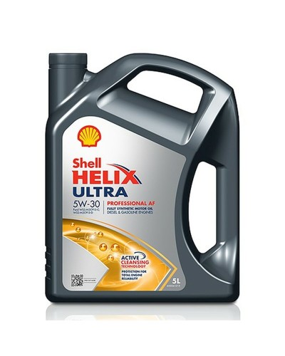 Shell Helix Ultra AF 5W30 Car Engine Oil 5L - Advanced Protection

