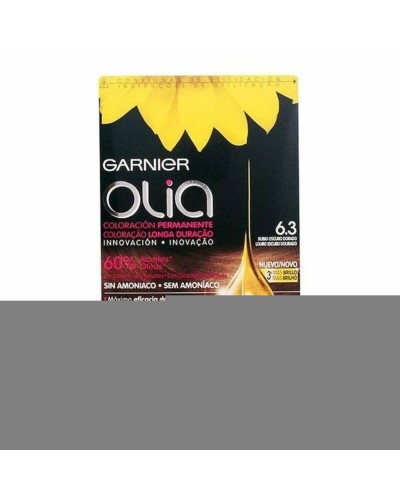 Väriaine ei sisällä ammoniakkia Olia Garnier 3600541234925 Tumma kullanvaalea