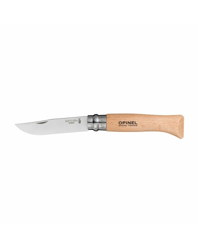 Opinel N°8 Navaja 8.5cm Inox Haya - Camping Senderismo
