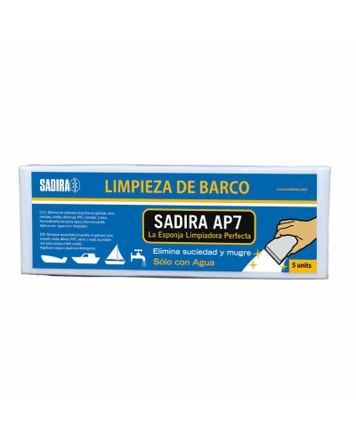 Sadira Sponges AP7 Boat - 5 Units - Home & Car Cleaning
