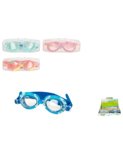 Aqua Sport Swimming Goggles Kids - Silicone Comfort Anti-Fog
