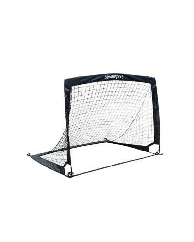 Devessport Red de Fútbol 120x90x90cm Negra - Red Portería Fútbol Resistente
