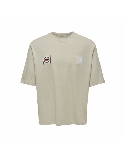 Miesten T-paita Only & Sons Onslenny Ovz Element  Harmaa