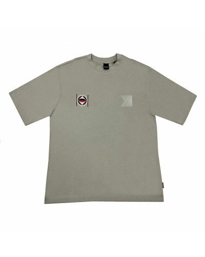 Only & Sons Camiseta de Hombre Ovz Element Gris - Manga Corta Casual
