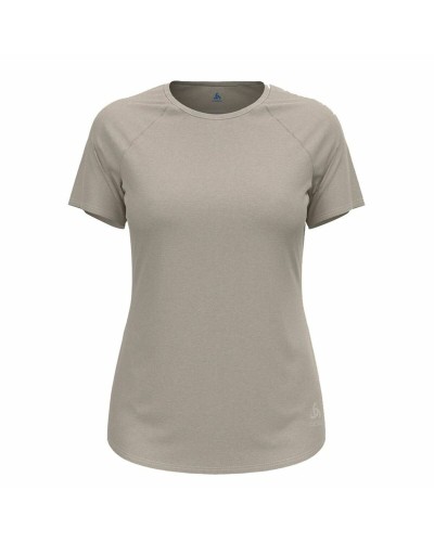 Odlo Essential 365: Damen Kurzarmshirt Grau - Atmungsaktiv
