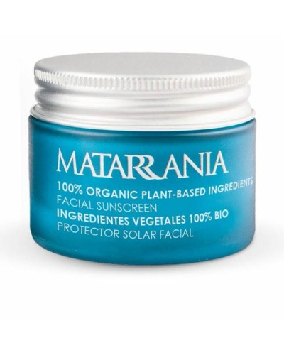 Ansiktssolkräm Matarrania 100% Bio Spf 50 30 ml