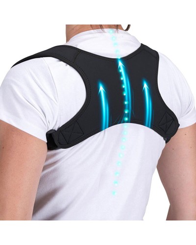 Vivamore Posture Corrector Adjustable Back Support - Back and Shoulder Support

