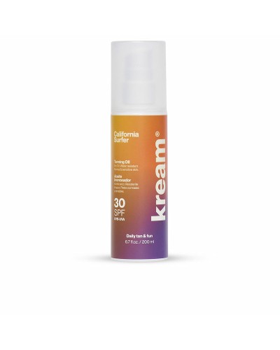 Kream California Surf Aceite Bronceador SPF 30 - Protección Solar 200ml
