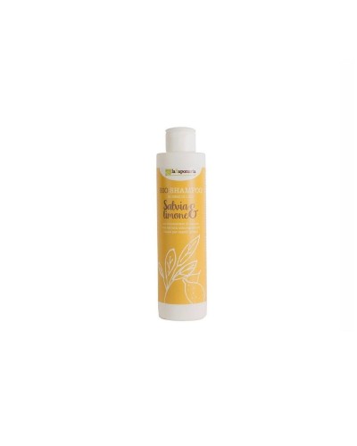 La Saponaria Shampoo Bio 200ml - Limone & Salvia - Purificante
