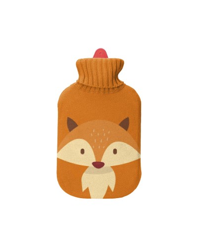 EDM Wärmflasche Fuchs 2L - Winterwärmer Komfort
