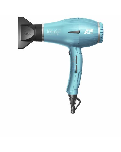 Parlux ETHOS Blue: Professional Ionic Ceramic Hair Dryer Quick Drying
