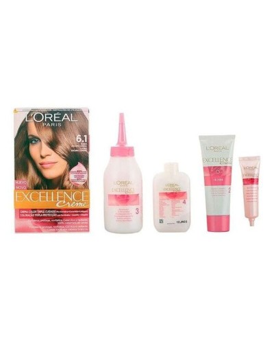 Permanent färg Excellence L'Oreal Make Up Excellence Mörkt askblont Nº 9.0-rubio muy claro Nº 8.0-rubio claro 192 ml