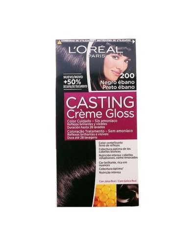 L'Oréal Casting Crème Gloss Ebano Nero - Tinta Capelli Senza Ammoniaca 180ml
