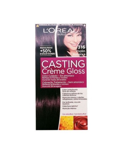 Dye No Ammonia Casting Creme Gloss L'Oreal Make Up Casting Creme Gloss Intense Violet 180 ml