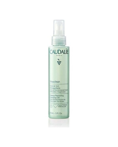Caudalie Huile Démaquillante Visage 150ml - Nourrissante & Apaisante - Pour Tous Types de Peau
