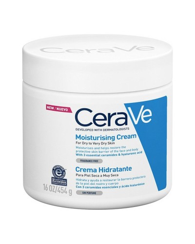 CeraVe Moisturizing Cream for Very Dry Skin - 454g - Deep Hydration
