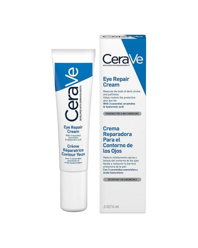 CeraVe Crème Réparatrice Contour des Yeux - Cernes & Poches - 14ml
