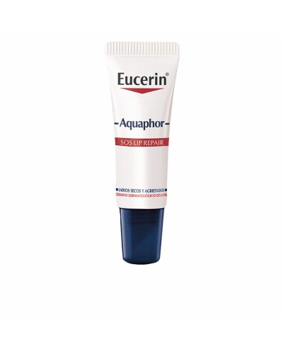 Eucerin Aquaphor SOS Baume Lèvres Réparateur - 10ml - Lèvres Sèches et Gercées
