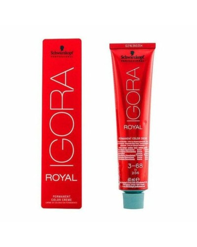 Schwarzkopf Igora Royal 3-68 Biondo Scuro Dorato Rosso - Tintura Permanente 60ml
