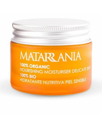Matarrania Crème Nutritive Bio - Peau Sensible, 30ml - Hydratation Profonde
