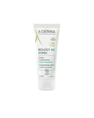 A-Derma Biology AC Hydra Crema de Día Hidratante para Pieles con Tendencia Acneica 40ml

