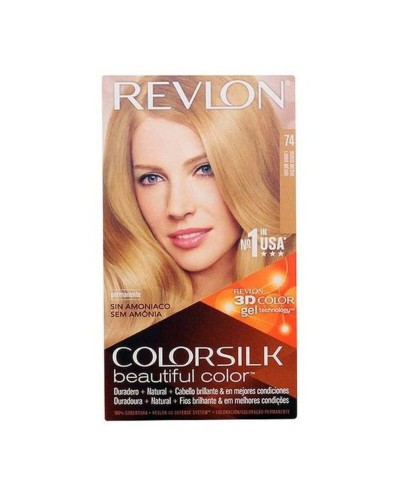 Revlon Colorsilk Tinte Sin Amoniaco 3A Castaño Oscuro - Cobertura Total
