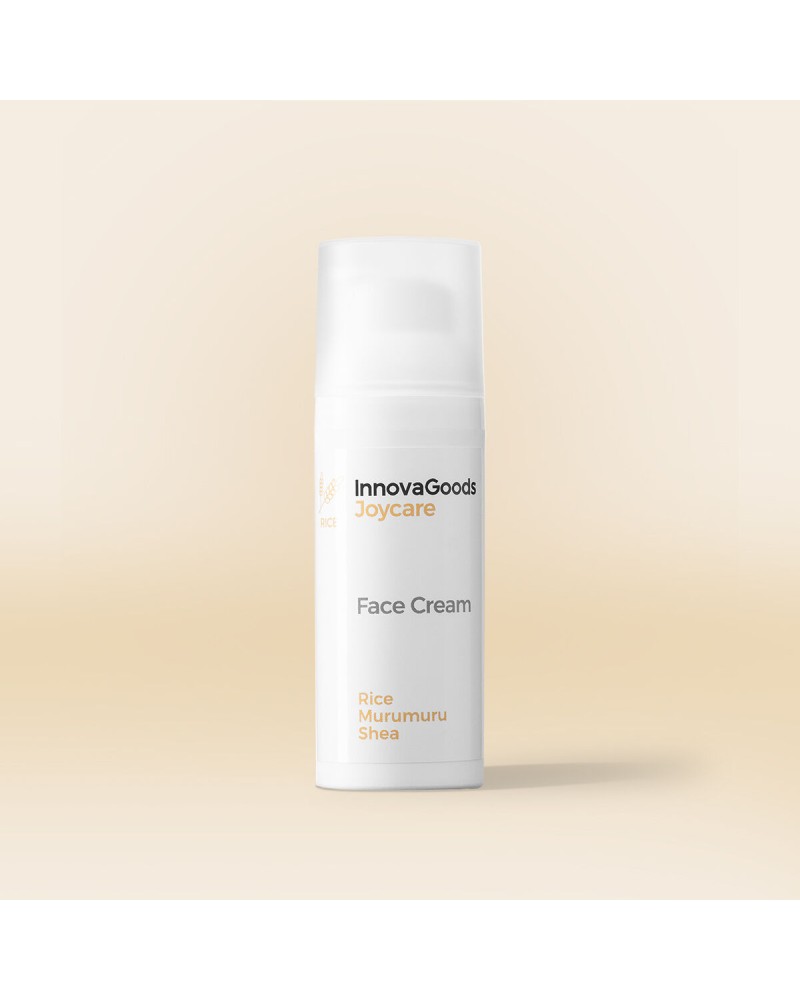 InnovaGoods Crema Viso Idratante Rice Joycare - 50ml - Idratazione Profonda