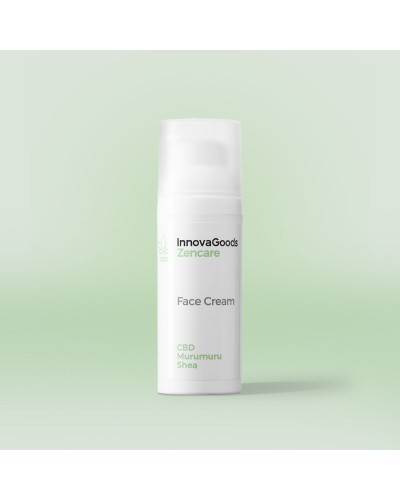 Zencare InnovaGoods Crema Facial Hidratante CBD 50ml - Piel Radiante
