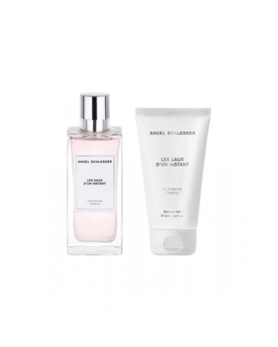 Unisex parfyymisetti Angel Schlesser Les Eaux d'un Instant Immense Peony 2 Kappaletta