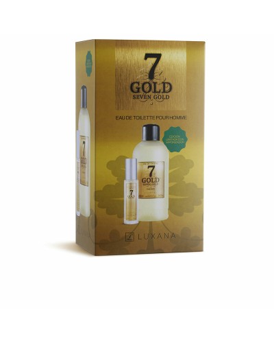 Parfymset Herrar Luxana Seven Gold 2 Delar