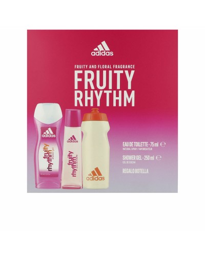 Naisten parfyymisetti Adidas Fruity Rhythm 3 Kappaletta