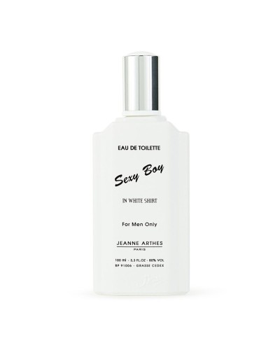 Jeanne Arthes Sexy Boy White Shirt - Men's Perfume 100ml
