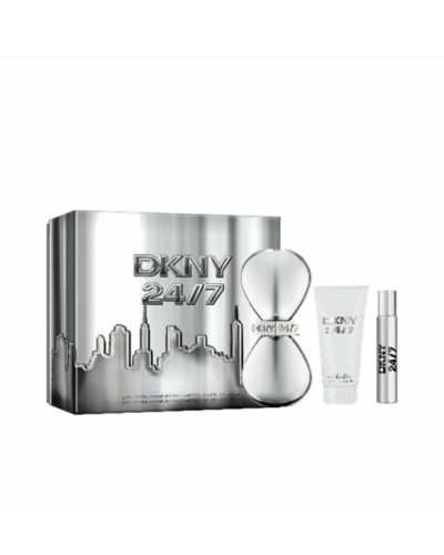 Women's Perfume Set Donna Karan DKNY 24/7 3 Pieces