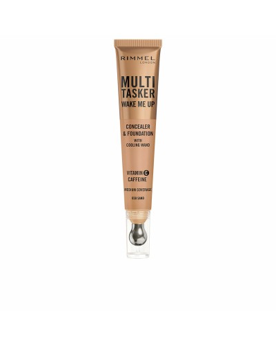 Rimmel London Wake Me Up Multi-Tasker Correttore Sand 20ml - Illuminante e Defaticante
