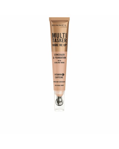 Rimmel London Wake Me Up Multi-Tasker Concealer Rose Ivory 20ml - Aufhellend & Deckend
