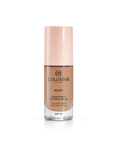 Flytande foundation för läppar Collistar NUDO Nº 5N Ambra Spf 15 30 ml