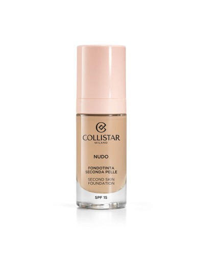 Vloeibare Foundation Make-up Collistar NUDO Nº 2R Beige rosato Spf 15 30 ml