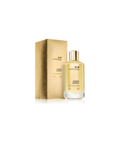Mancera Roses Jasmine EDP 120ml - Profumo Unisex Fiorito & Intenso
