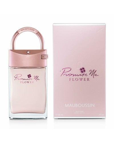 Mauboussin Promise Me Flower EDT 90ml - Perfume Floral y Sensual para Mujer
