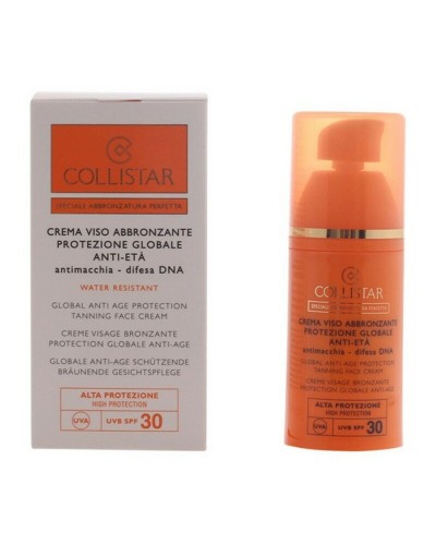 Collistar Perfect Tanning Crème Visage SPF 30 (50ml) - Bronzage Protecteur
