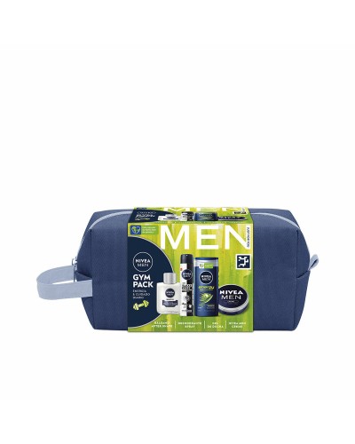 Nivea Men Coffret Rasage Complet - Peaux Sensibles - Mousse, Baume, Après-Rasage
