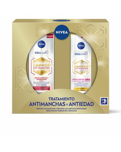 Sminkset Nivea TRATAMIENTO ANTIMANCHAS Y ANTIEDAD 2 Delar