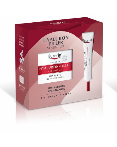 Skönhetsset Eucerin Hyaluron Filler Lift Día Piel Normal 2 Delar