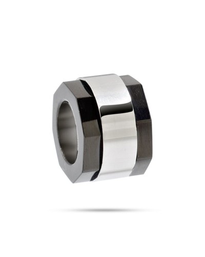 Sector Perlina Hombre SAAL05: Negro Plateado, Estilo y Elegancia.
