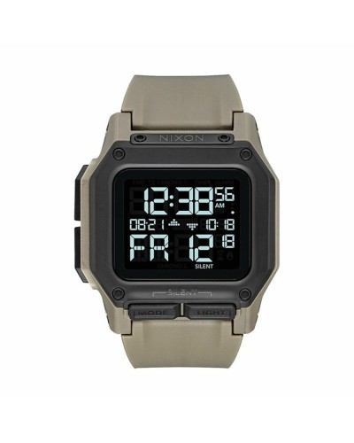 Nixon Staple A1180-2711 : Montre Digitale Homme Noir & Blanc - Résistante
